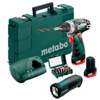 Аккумуляторная дрель-шуруповерт Metabo PowerMaxx BS Basic + набор бит — Фото 1