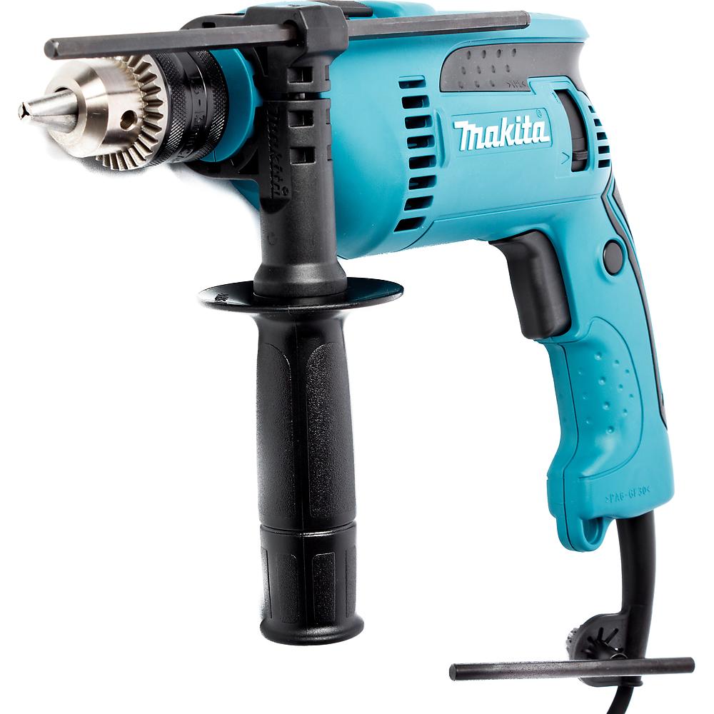 Сетевая дрель Makita HP1640K ударная — Фото 6