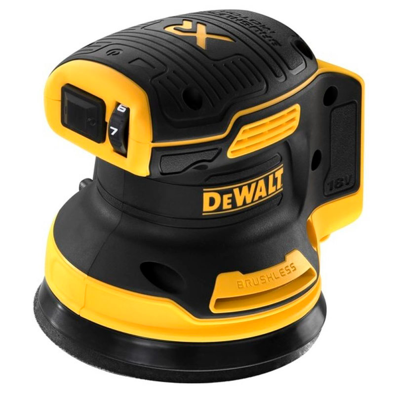 Аккумуляторная эксцентриковая шлифмашина DeWalt DCW210N (без акк, без з/у) — Фото 3